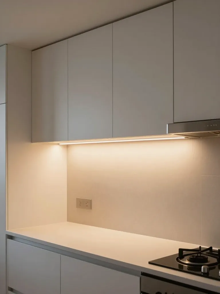 3. LED Strip Lights Under Cabinets