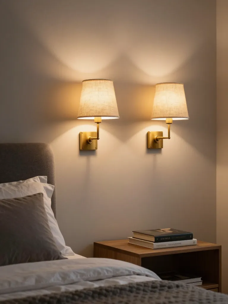 4. Plug-In Wall Sconces