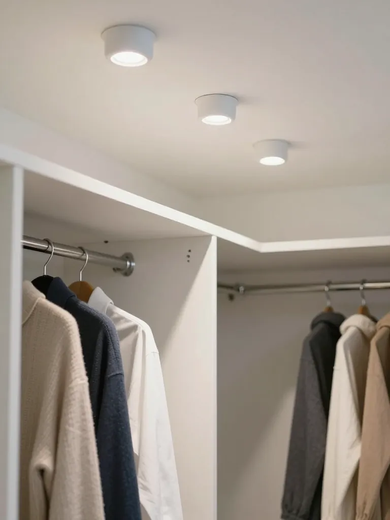 6. Battery-Operated Puck Lights