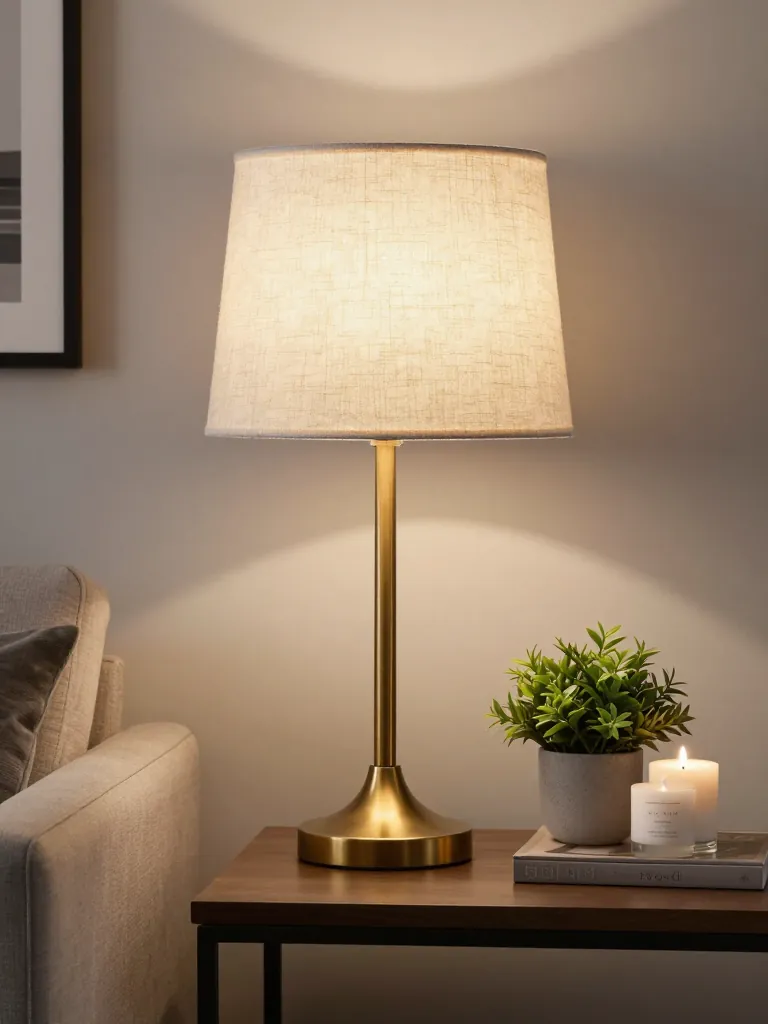 9. Lampshade Swap on Existing Lamps