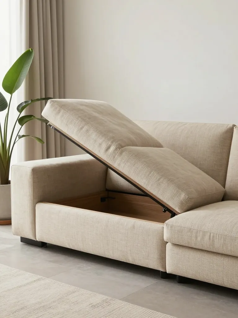 3. The Modular Sofa with Hidden Storage