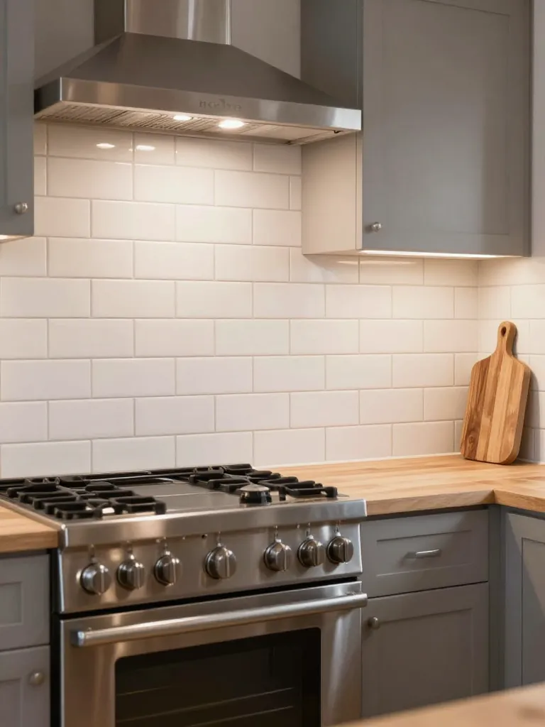 1. Peel-and-Stick Subway Tile