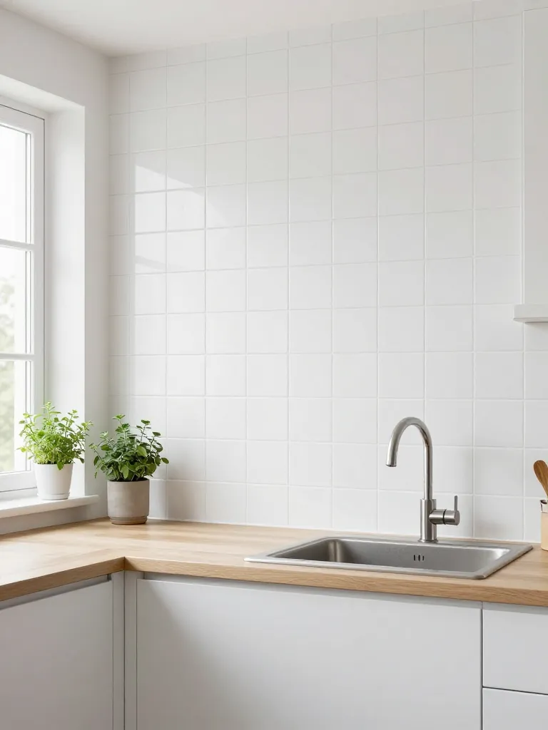 8. Large Format Tile Decals (Stick-On, Flat)