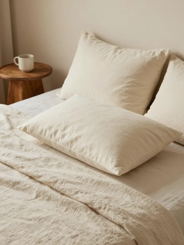 5. Swap Conventional Cotton Pillows for Wool-Filled