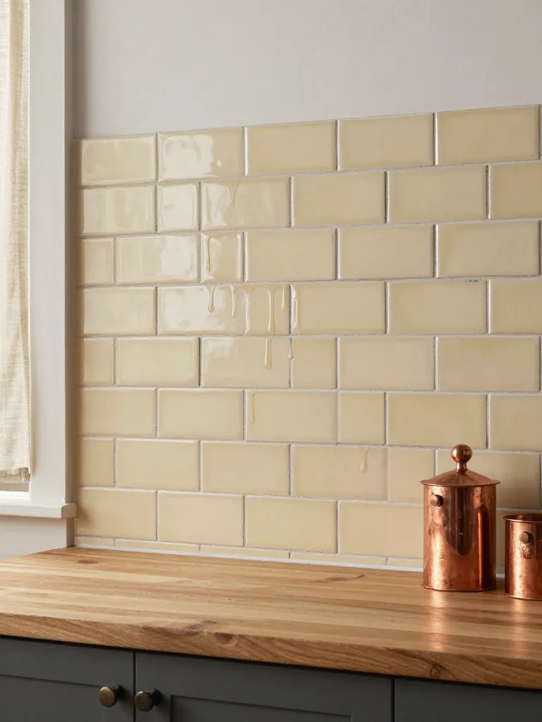 11. Handmade Subway Tile With a Twist